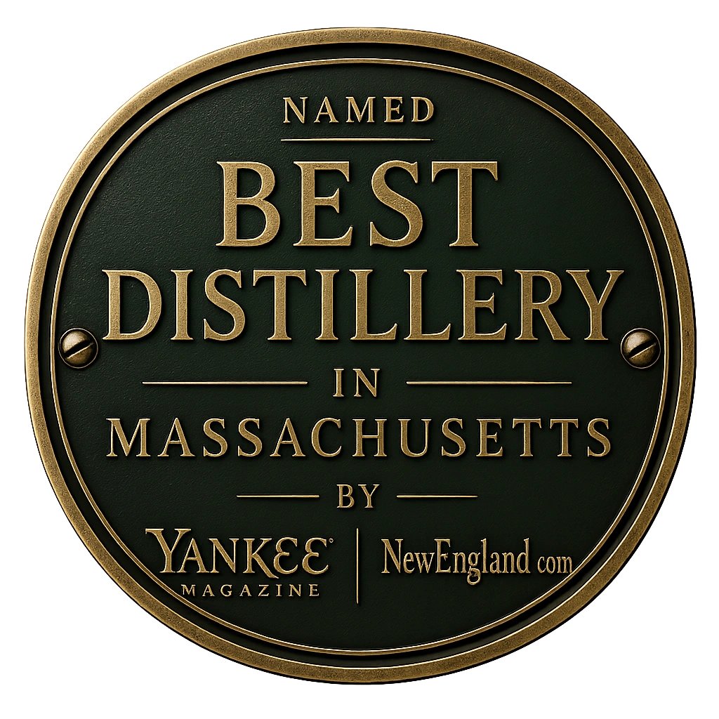 Named Best Distillery in Massachusetts by Yankee Magazine