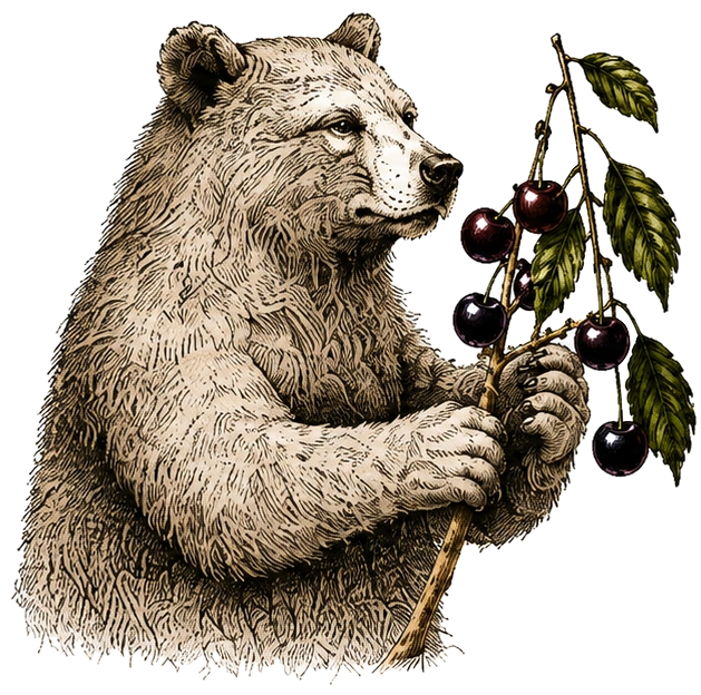 The Forager bear gathering for Manhattan