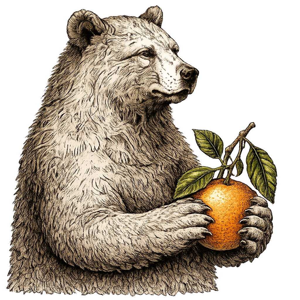 The Forager bear gathering for Old Fashioned